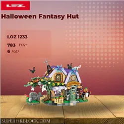 LOZ 1233 Halloween Fantasy Hut