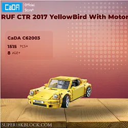 CaDa C62003 RUF CTR 2017 YellowBird With Motor