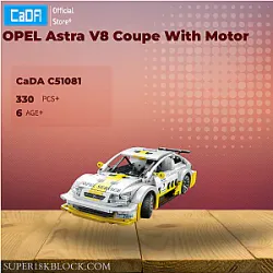 CaDa C51081 OPEL Astra V8 Coupe With Motor