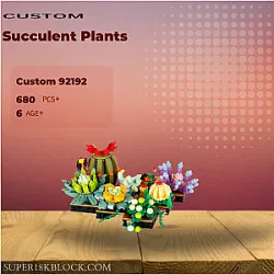 Custom 92192 Succulent Plants