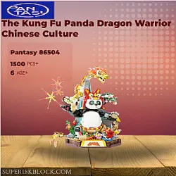 Pantasy 86504 The Kung Fu Panda Dragon Warrior Chinese Culture