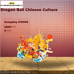 Keeppley K19908 Dragon Ball Chinese Culture