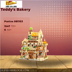 PANLOSBRICK 881103 Teddy's Bakery
