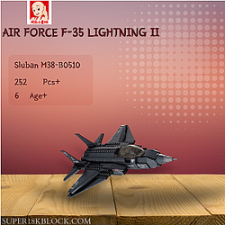 Sluban M38-B0510 Air Force F-35 Lightning II