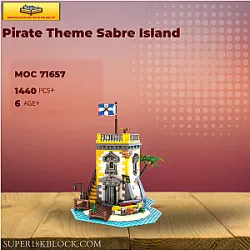 MOC Factory 71657 Pirate Theme Sabre Island