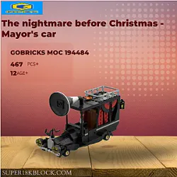 Gobricks 194484 The nightmare before Christmas - Mayor's car