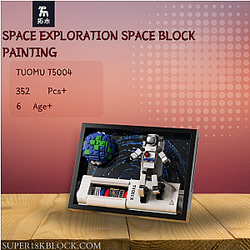 TuoMu T5004 Space Exploration Space Block Painting