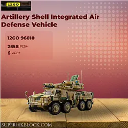 12GO 96010 Artillery Shell Integrated Air Defense Vehicle