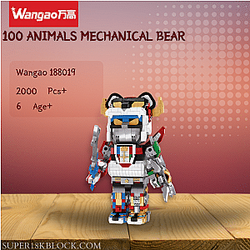 Wangao 188019 100 Animals Mechanical Bear
