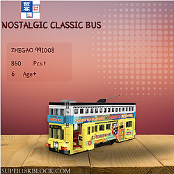 ZHEGAO 991008 Nostalgic Classic Bus