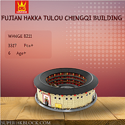 WANGE 8211 Fujian Hakka Tulou Chengqi Building