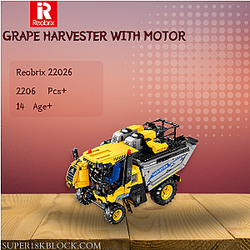 REOBRIX 22026 Grape Harvester With Motor