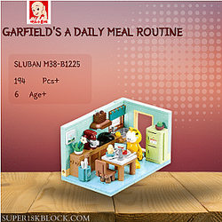Sluban M38-B1225 Garfield's A Daily Meal Routine