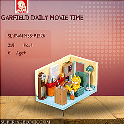 Sluban M38-B1226 Garfield Daily Movie Time