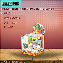 AREA-X AB0023 SpongeBob SquarePants Pineapple House