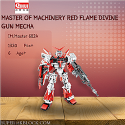 IM.Master 6824 Master of Machinery Red Flame Divine Gun Mecha