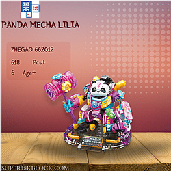 ZHEGAO 662012 Panda Mecha Lilia