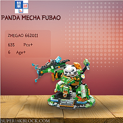 ZHEGAO 662011 Panda Mecha Fubao