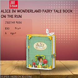 JIESTAR 9056 Alice In Wonderland Fairy Tale Book on the Run