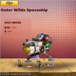 MOC Factory 89026 Outer Wilds Spaceship