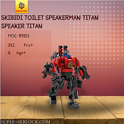 MOC Factory 89155 Skibidi Toilet Speakerman Titan Speaker Titan