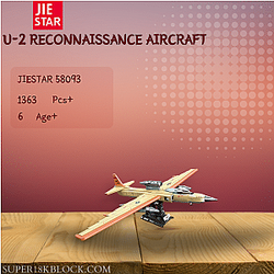 JIESTAR 58093 U-2 Reconnaissance Aircraft