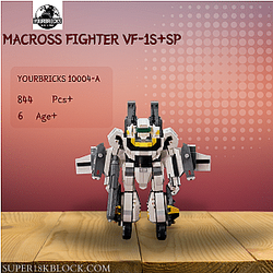 YOURBRICKS 10004-A MACROSS Fighter VF-1S+SP