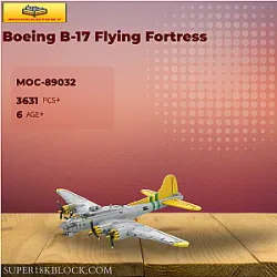 MOC Factory 89032 Boeing B-17 Flying Fortress