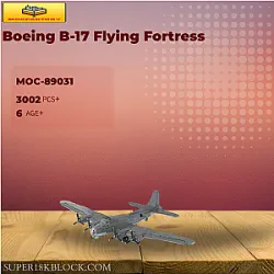 MOC Factory 89031 Boeing B-17 Flying Fortress