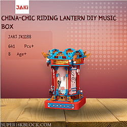 JAKI JK1188 China-Chic Riding Lantern DIY Music Box