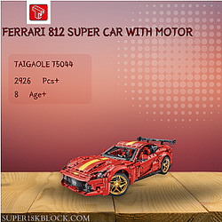 TaiGaoLe T5044 Ferrari 812 Super Car With Motor