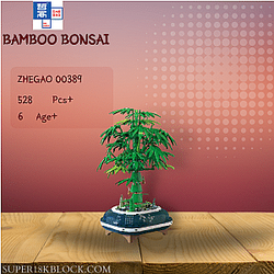 ZHEGAO 00389 Bamboo Bonsai