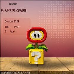 Custom 1221 Flame Flower