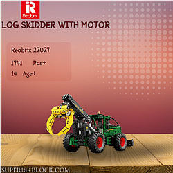 REOBRIX 22027 LOG SKIDDER With Motor