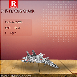 REOBRIX 33023 J-15 Flying Shark
