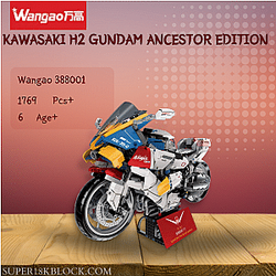 Wangao 388001 Kawasaki H2 Gundam Ancestor Edition