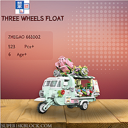ZHEGAO 661002 Three Wheels Float