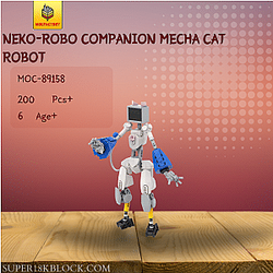 MOC Factory 89158 Neko-Robo Companion Mecha Cat Robot