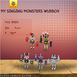 MOC Factory 89159 My Singing Monsters Wubbox