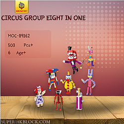 MOC Factory 89162 Circus Group Eight In One