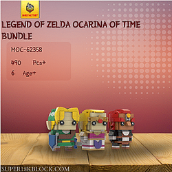 MOC Factory 62358 Legend of Zelda Ocarina of Time BUNDLE