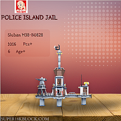 Sluban M38-B0828 Police Island Jail