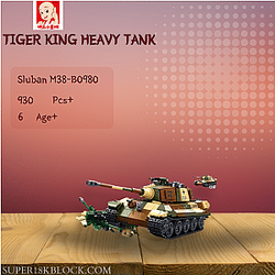 Sluban M38-B0980 Tiger King Heavy Tank