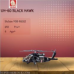 Sluban M38-B1012 UH-60 Black Hawk