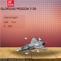 JIESTAR 61057 Glorious Mission J-20