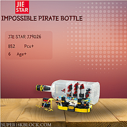 JIESTAR JJ9026 Impossible Pirate Bottle