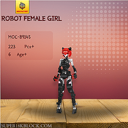 MOC Factory 89145 Robot Female Girl