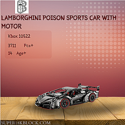 K-Box 10522 Lamborghini Poison Sports Car With Motor