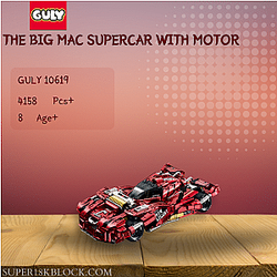 GULY 10619 The Big Mac Supercar With Motor