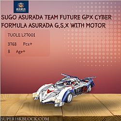 TUOLE LZ7001 SUGO Asurada Team Future GPX Cyber Formula Asurada G.S.X With Motor